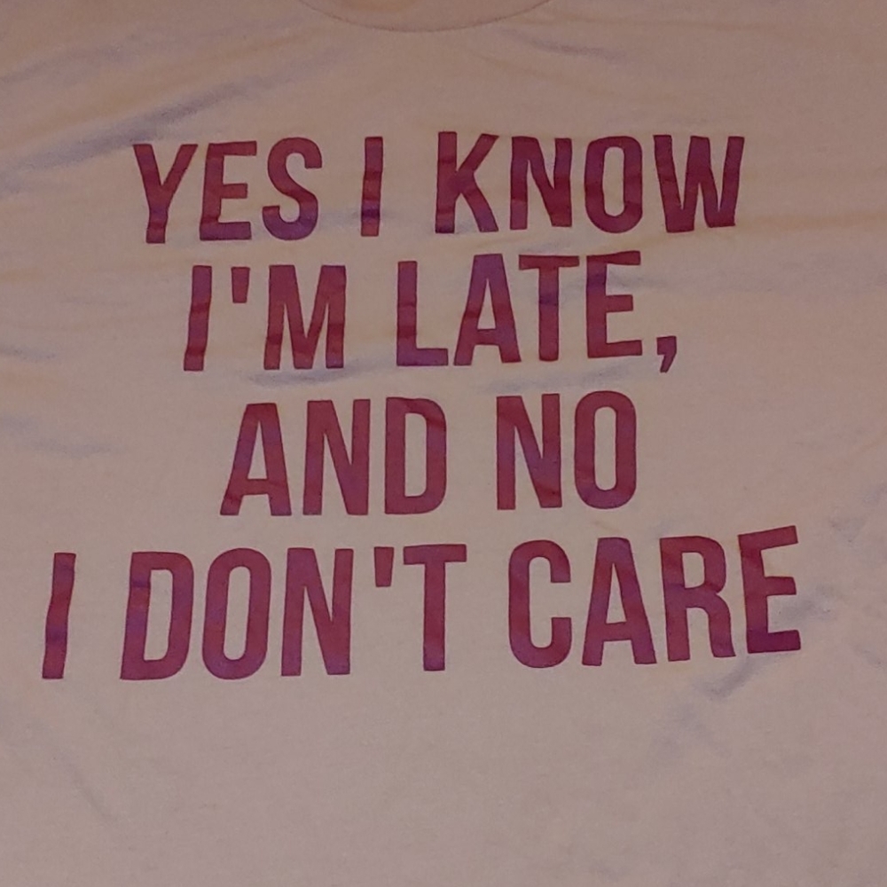Pink extra large tshirt